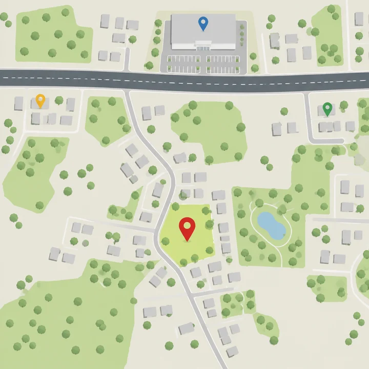 Modern Spaaces Sarjapur location map